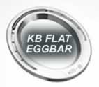 K.B. Aluminum Flat Egg Bar